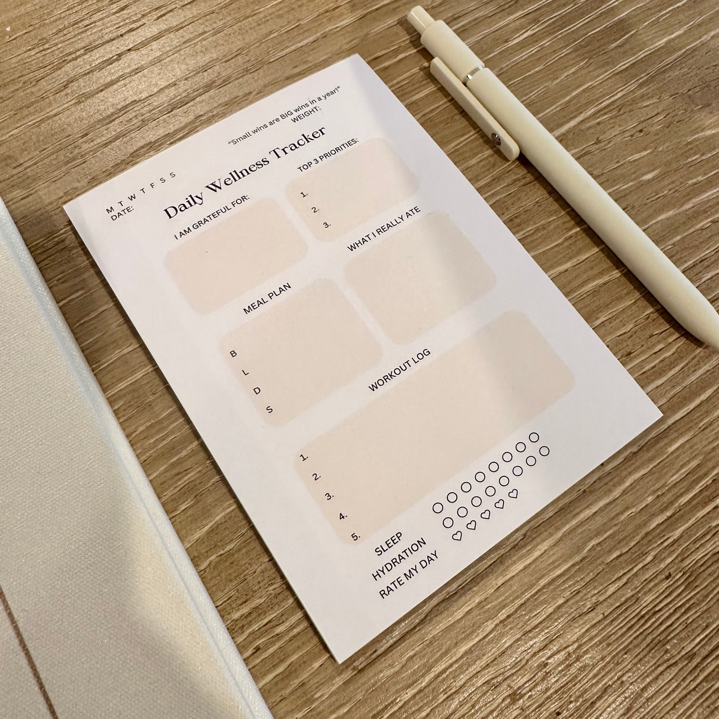 Daily Wellness Tracker